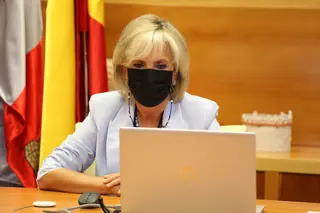 La consejera de Sanidad, Verónica Casado. ICAL