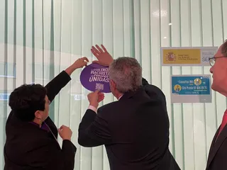 Oficina del SEPE, Puntos Violeta de atención a las víctimas de violencia de género