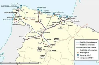 Fomento reitera su compromiso con el Corredor Atlántico