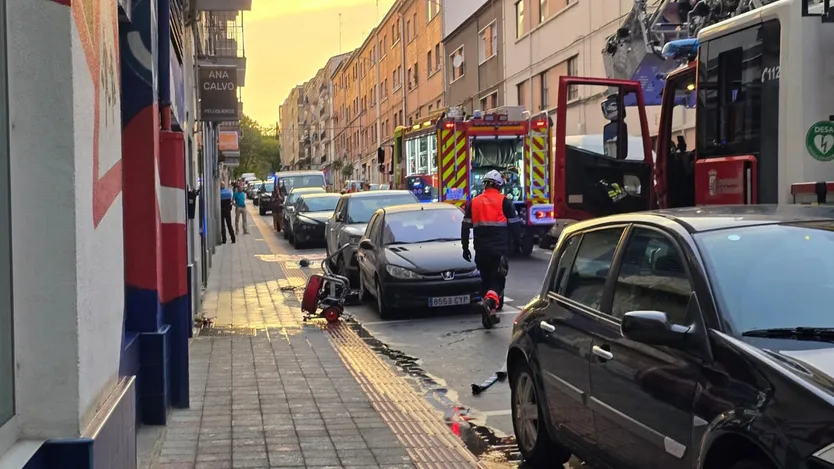 Una sartén al fuego provoca la intervención de los Bomberos en la calle Pintores