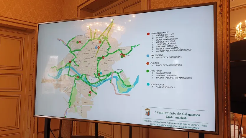 Mapa de dónde estarán ubicadas las nuevas instalaciones