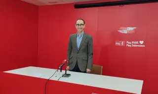 El diputado del PSOE de Salamanca y secretario general de los socialistas salmantinos, David Serrada