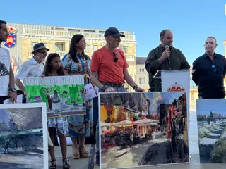 Blai Tomás Ibáñez gana el XVII Certamen de Pintura al Aire Libre ‘Villa de Guijuelo’ | Ayuntamiento de Guijuelo