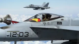 Cazas F-18. |FOTO: MINISTERIO DE DEFENSA