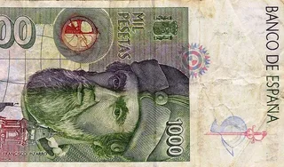Billete de peseta 2