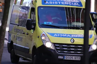 Foto de archivo ambulancia.
