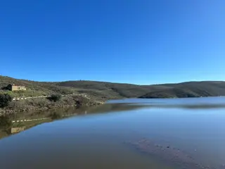 Presa, embalse y río del Águeda. Foto de archivo Verónica Tapia