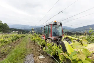 Imagen de un tracción en el País Vasco.