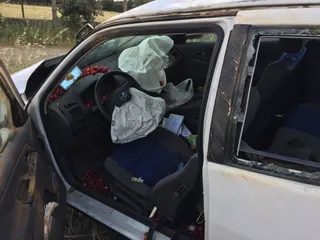 Accidente en la carretera CL 512
