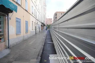 Estado de las obras del parking de Garrido