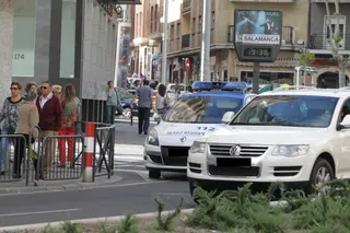 Mujer herida en Glorieta UDS