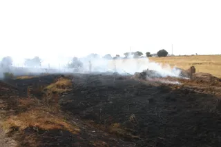 Un incendio de nivel 2 afecta al entorno rural de Martín de Yeltes