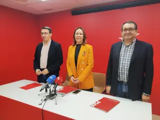 Fernando Pablos, Rosa Rubio y Juan Luis Cepa