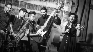 Concierto de Lulú and the Rockets en el Museo Art Nouveau y Art Déco