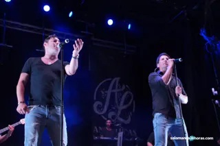 Concierto Andy y Lucas en Santa Marta de Tormes en 2018. Foto de archivo