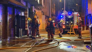 Incendio en un bar en la calle Rodríguez Fabrés | S24H