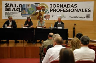 Jornada asociación española contra la despoblación en Salamaq