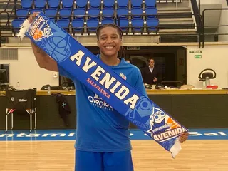 Zellous, en su presentación con Perfumerías Avenida | FOTO SALAMANCA24HORAS.COM