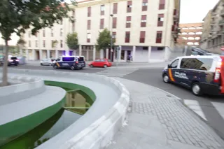 Salida de policías nacionales a Cataluña
