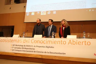 Inauguracion congreso internacional de Ecosistemas del Conocimiento Abierto.