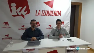 Izquierda Unida rueda de prensa