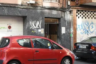 Portal donde ocurrieron los hecho en León