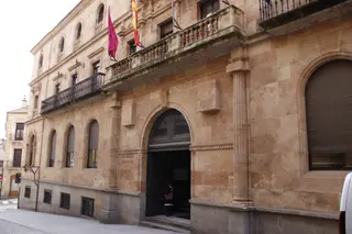 Edificio diputación de salamanca. Foto de archivo