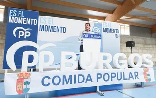 Mañueco en la comida popular del PP