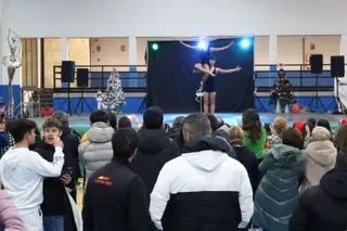 Baile de Navidad en Villamayor