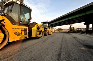 Obras de carreteras