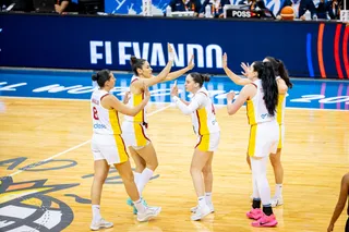 Iyana Martín, con la Selección Española | FOTO BALONCESTO ESP