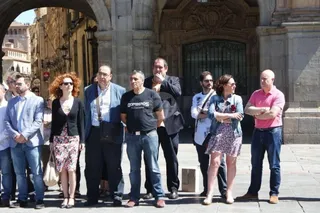 Minuto de silencio del Ayuntamiento por las víctimas de Orlando