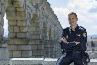 Inspector CNP de Segovia, Julio Casado.