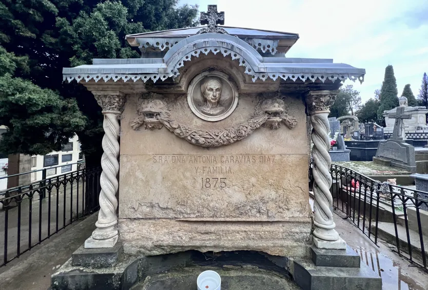 Arte funerario en el cementerio de Salamanca