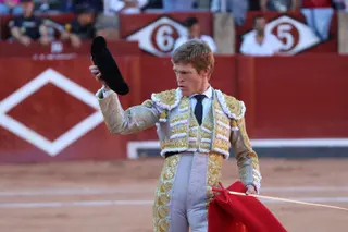 Borja Jiménez en la corrida de Vellosino del pasado 15 de septiembre de 2024. Foto Andrea M.