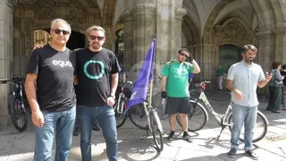 Bicicletada de Unidos Podemos
