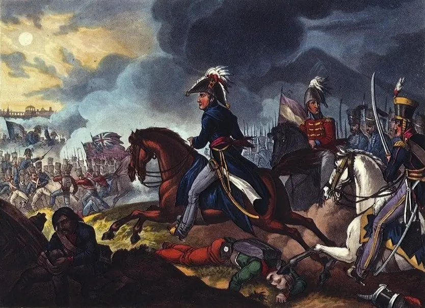 Wellington en la Batalla de Salamanca (22 de julio de 1812)