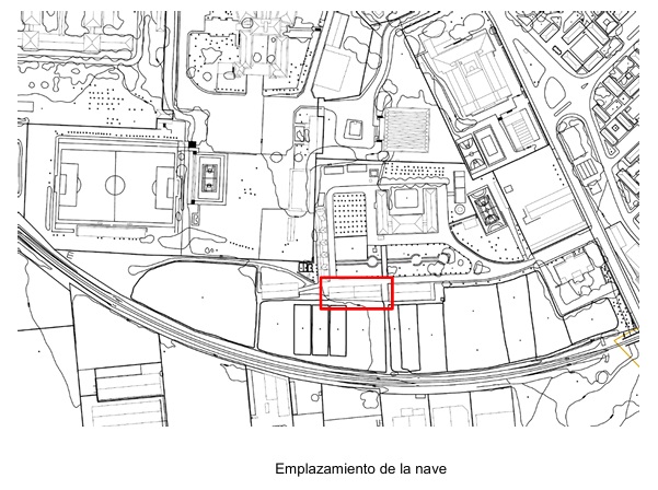 Situaci&oacute;n de la nave en la carretera de Carbajosa | USAL