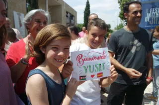 Llegada niños saharauis 'Vacaciones en Paz' 2019 (72)
