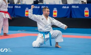 Kike Nieto en el XI Campeonato de España Máster. Foto: J.Mª. Rodríguez (RFEK)