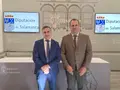 Antonio Labrador y David Mingo presentan la nueva Estrategia de Empleo de la Diputación. 