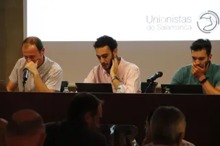 Miguel Ampuero, directivo de Unionistas | FOTO SALAMANCA24HORAS.COM