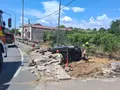 Salida de vía en La Fregeneda 