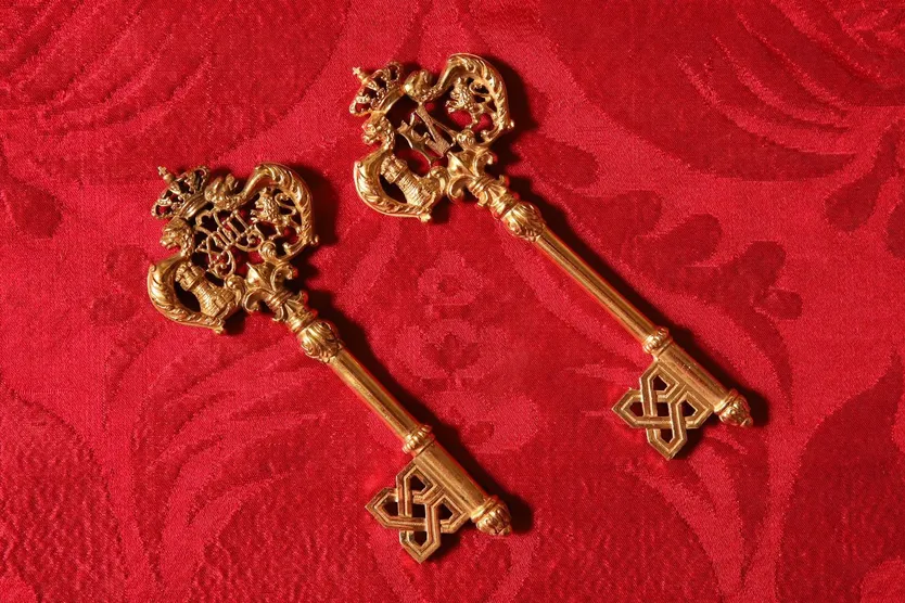 Réplica de la llave real del sepulcro de Santa Teresa enviada al rey Felipe (2)