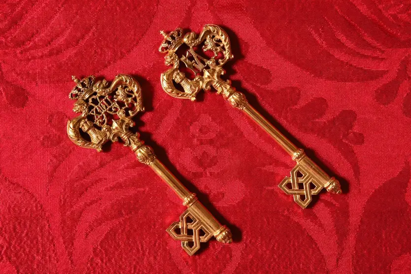 Réplica de la llave real del sepulcro de Santa Teresa enviada al rey Felipe (2)