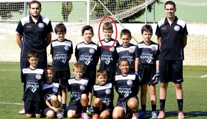 Mario Bustos, en el Benjamín B de Unionistas.