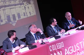 Múltiples personalidades para la V Semana de Formación "Enseñar educando" en el colegio San Agustín