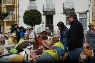 Más de un centenar de bolilleras participan en el cuarto encuentro Villa de Guijuelo