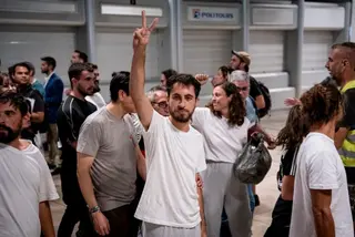 El salmantino Nestor Prieto llegado a España. | EUROPA PRESS