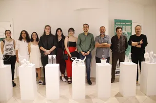 Ángel Fernández, presenta junto a profesores y alumnos de la Facultad de Bellas Artes de la Universidad de Salamanca la exposición ‘La mirada atenta